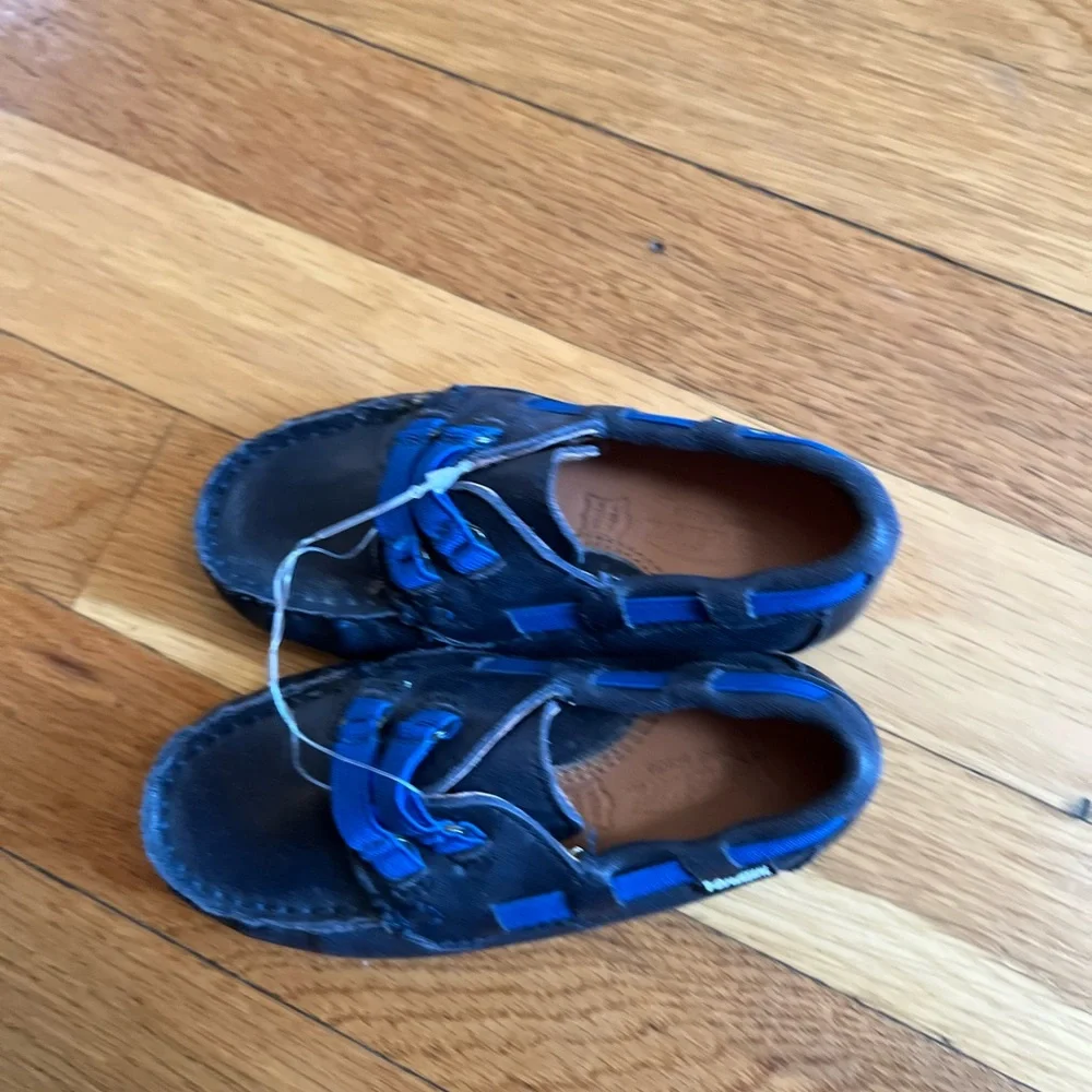 Venettini Navy and Royal Blue Kids loafers 7 23 Moccasins
